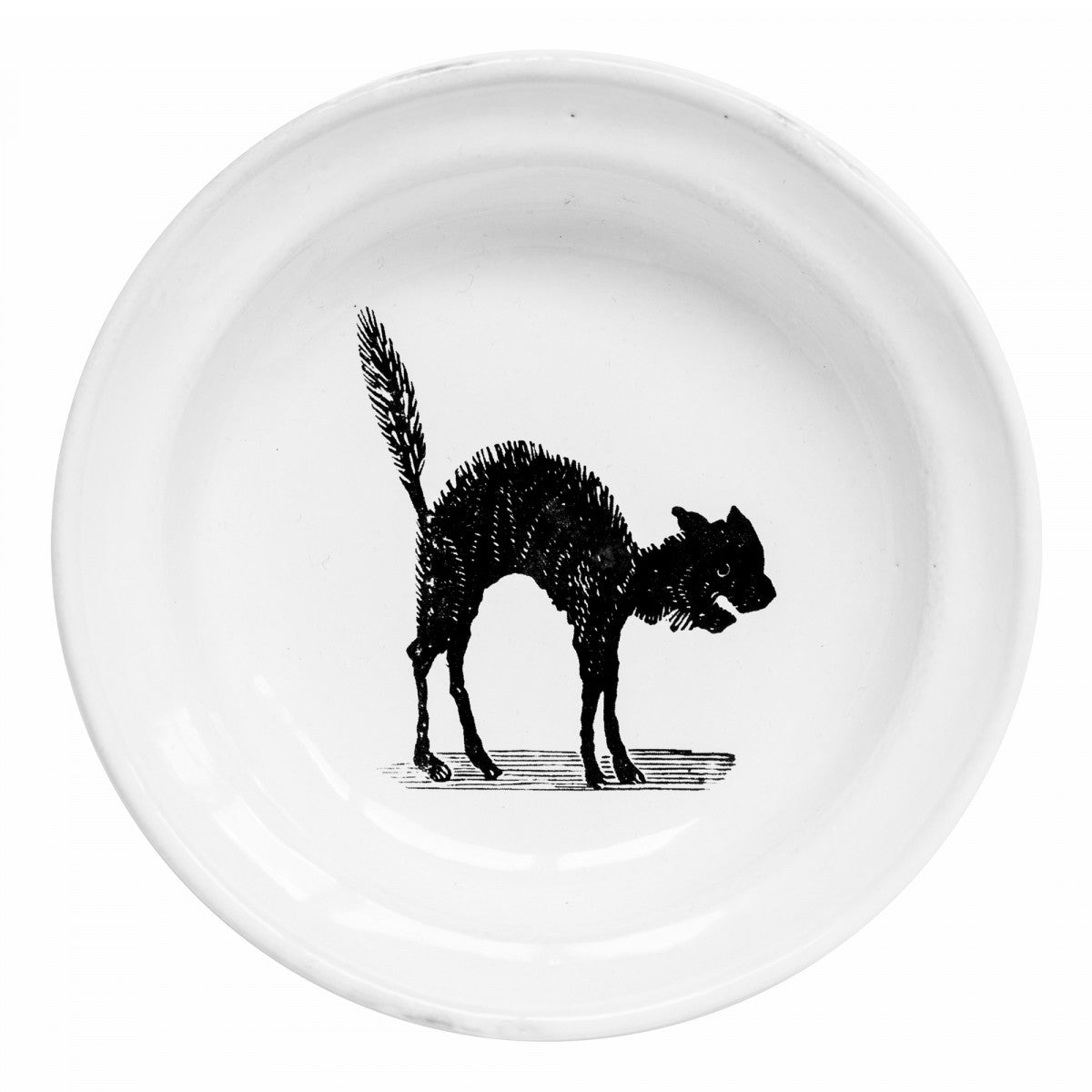 John Derian Small Bristly Cat Dish, set of 3 by Astier de Villatte, official product view
