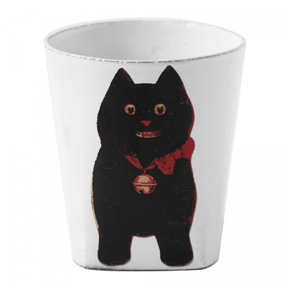 Cat Tumbler, John Derian by Astier de Villatte, official product view 1