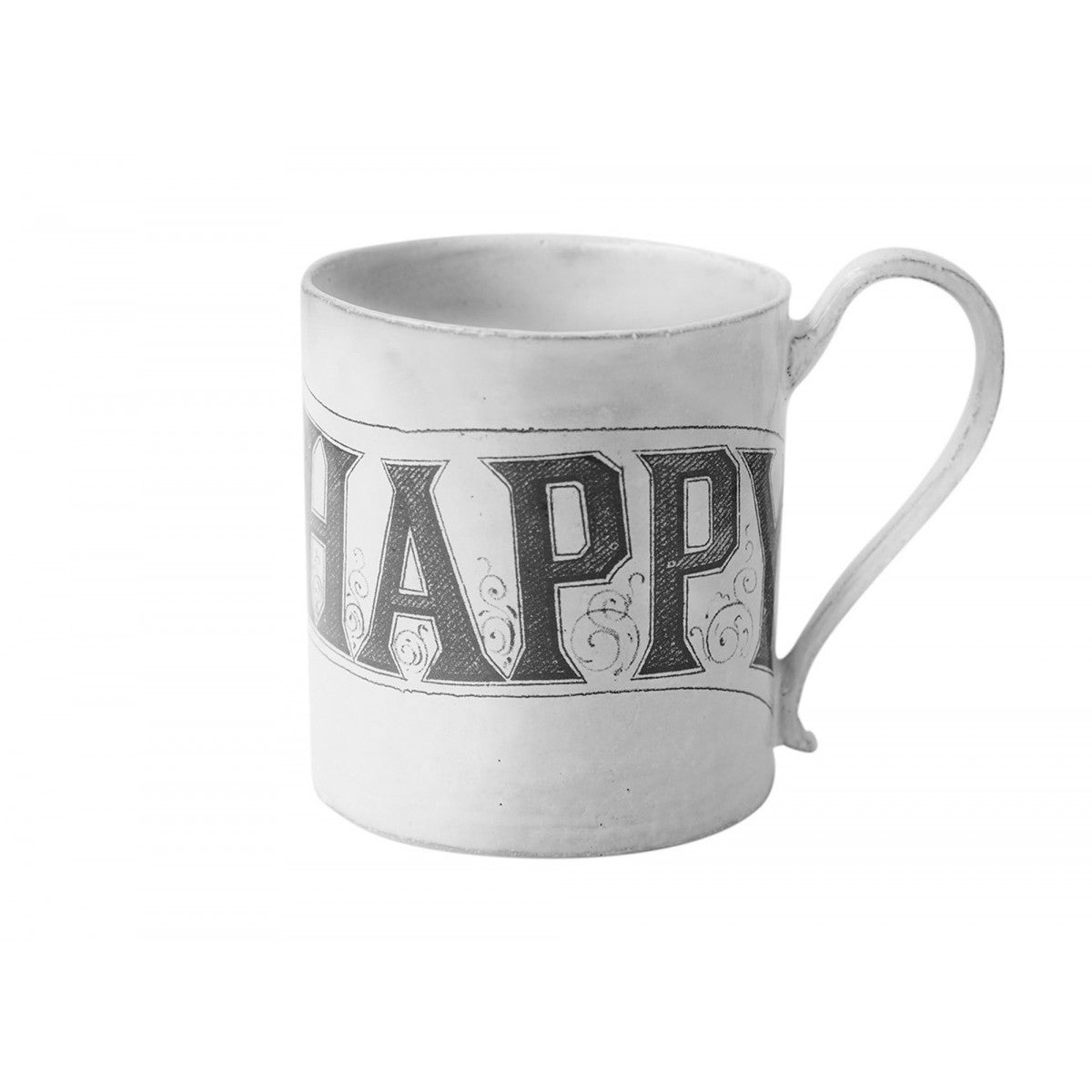 Happy Mug, John Derian, set of 3 by Astier de Villatte