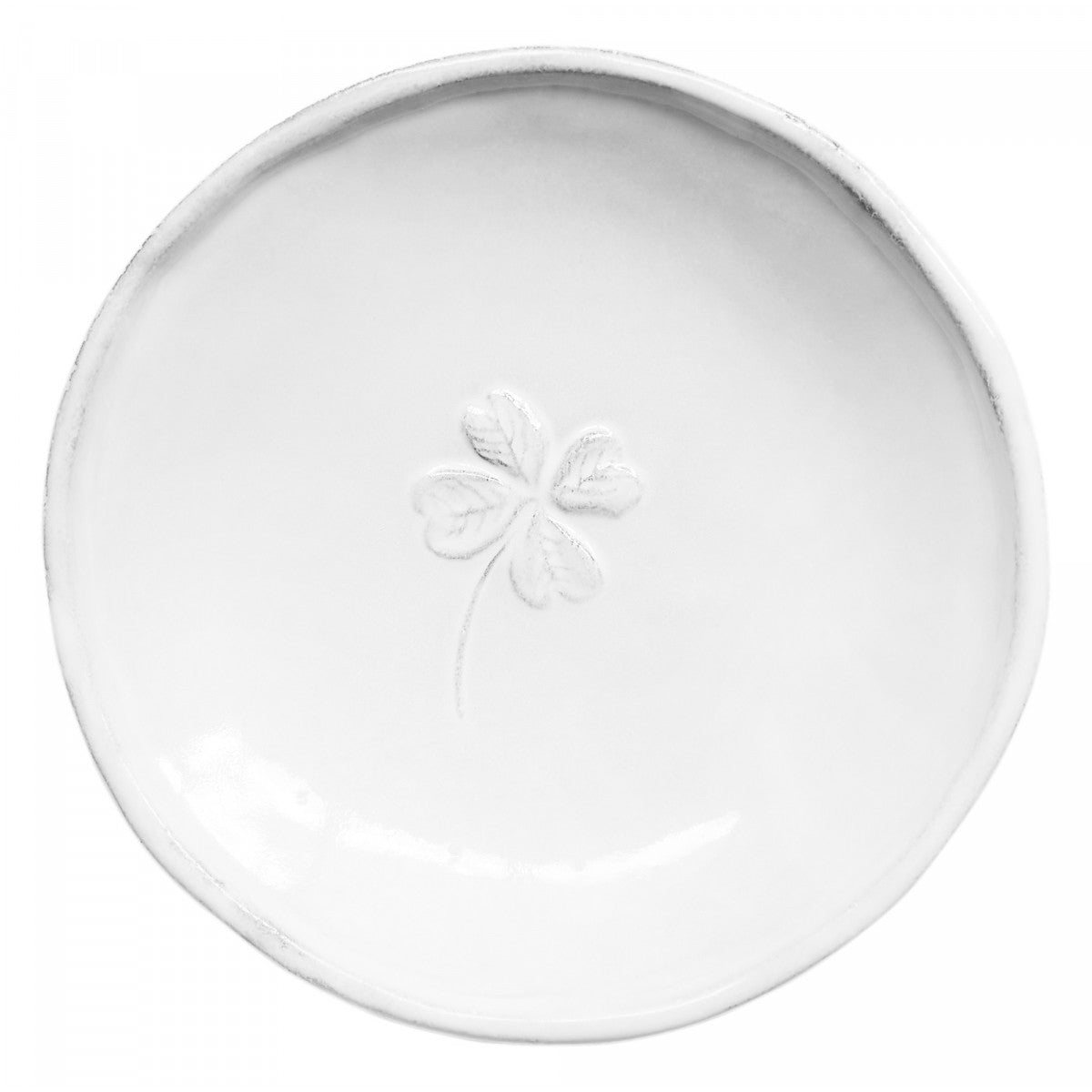 Nathalie Lété Trèfles Small Plate, set of 6 by Astier de Villatte, official product view