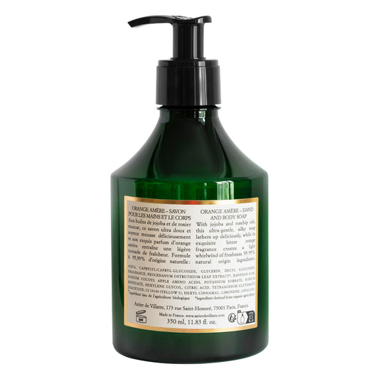 Orange Amère Body and Hand Soap - ASTIER de VILLATTE