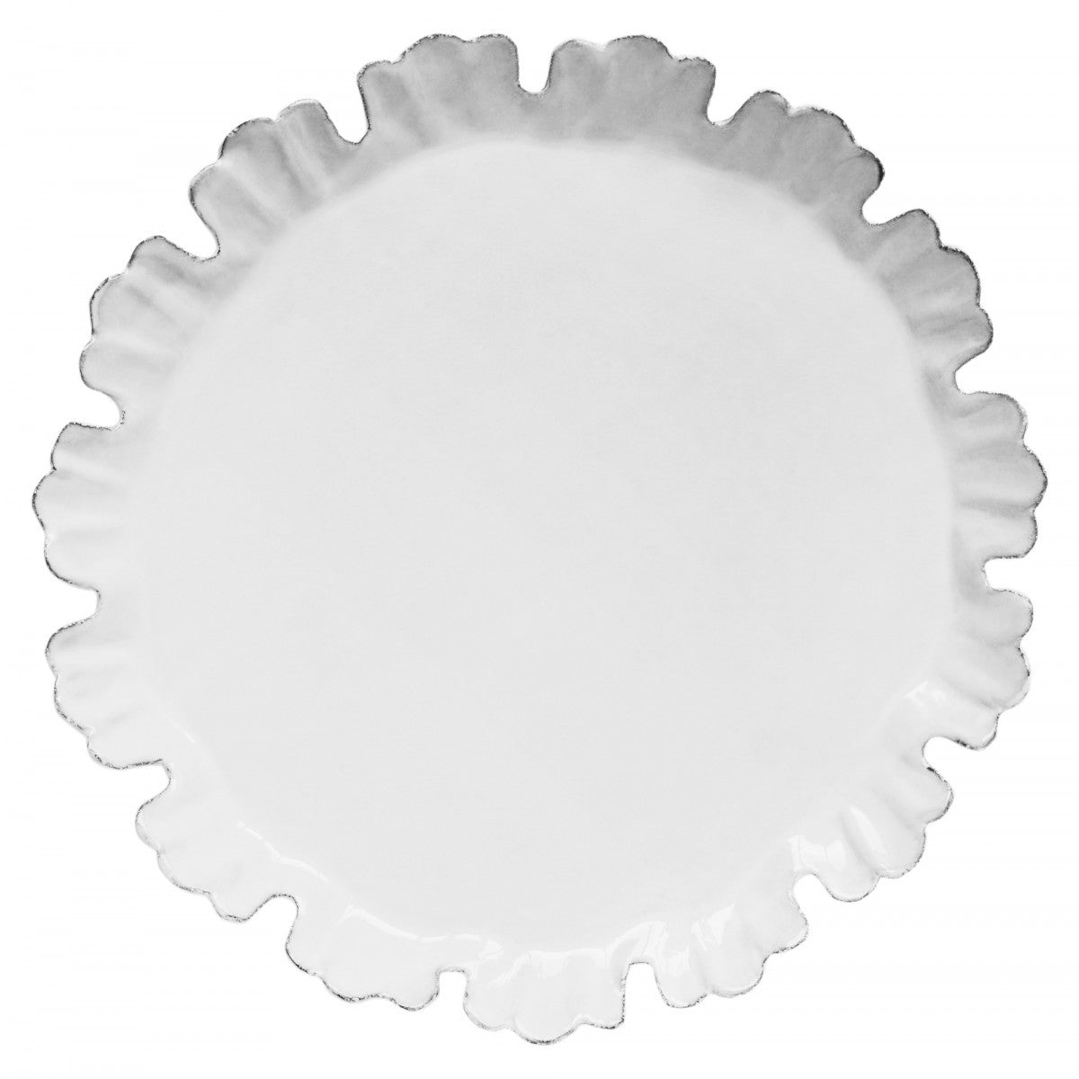 Chou Large Dinner Plate with Fifteen Petals, set of 6 by Astier de Villatte, official product view