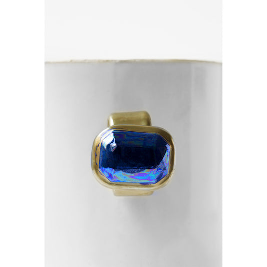 Sapphire Ring Cup, Serena Carone by Astier de Villatte, official product view 2