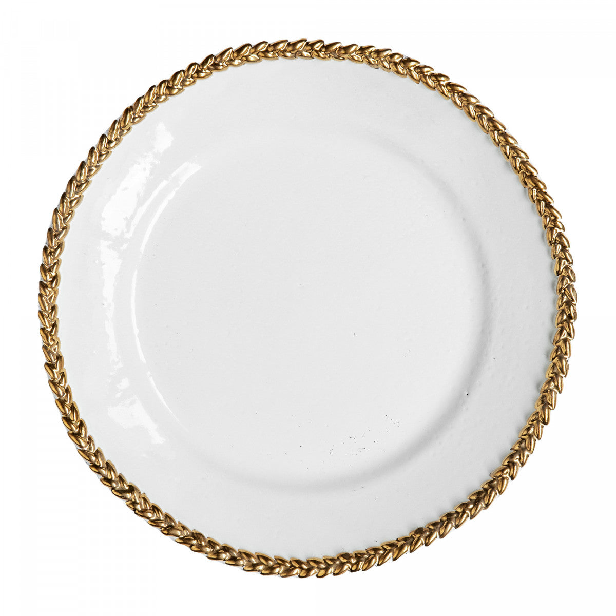 Joséphine Gold Dinner Plate, set of 6 by Astier de Villatte, official product view
