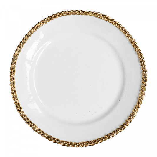 Joséphine Gold Dinner Plate, set of 6 by Astier de Villatte, official product view
