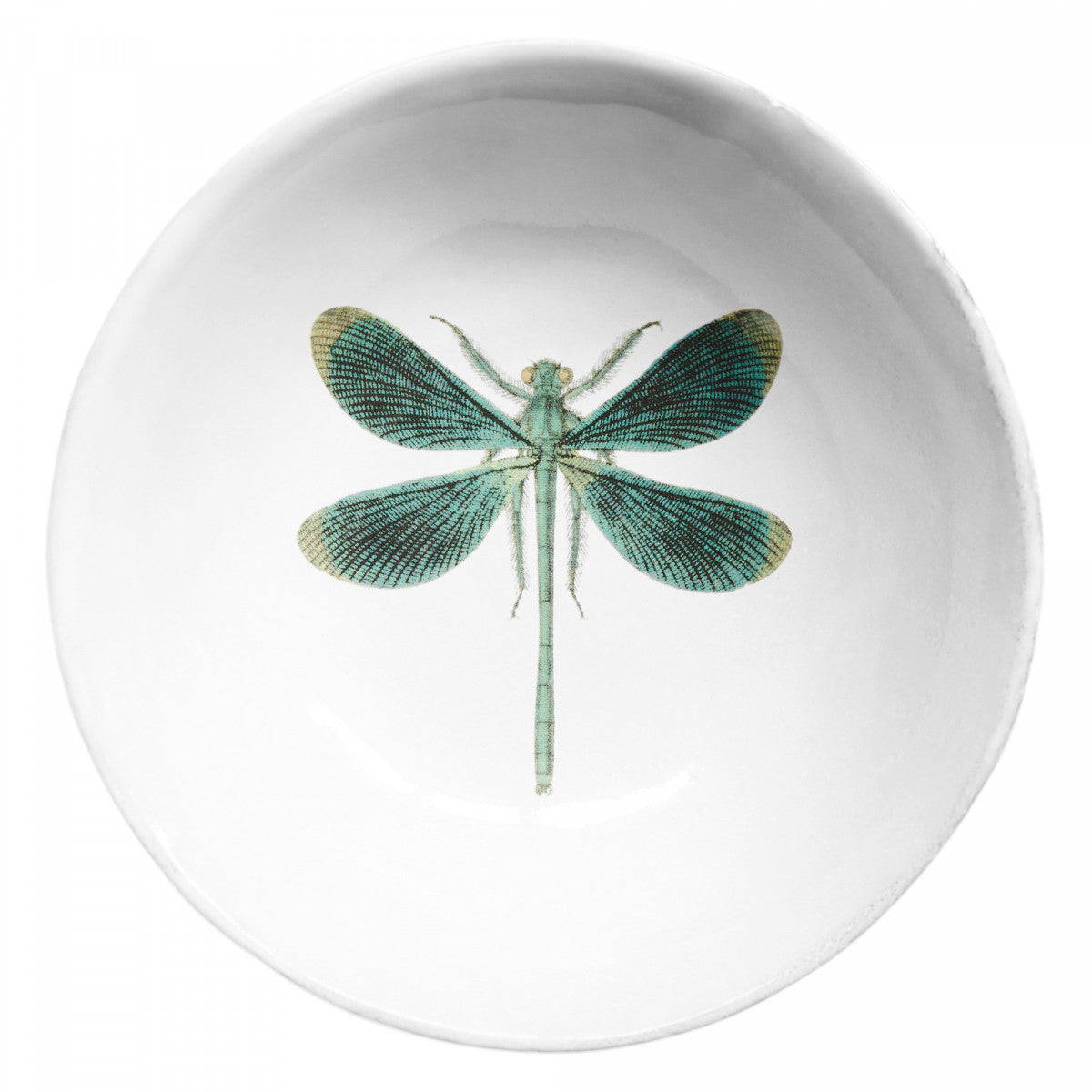 Small Ladybug Soup Plate by Astier de Villatte, official product view 2
