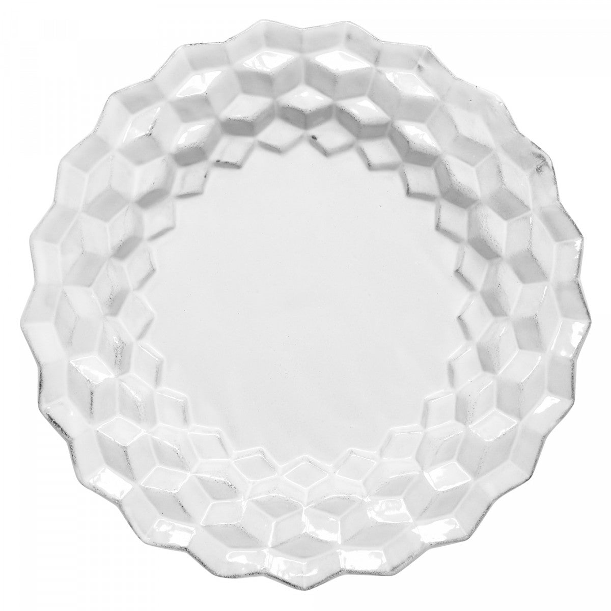 Cube Small Saucer by Astier de Villatte, official product view