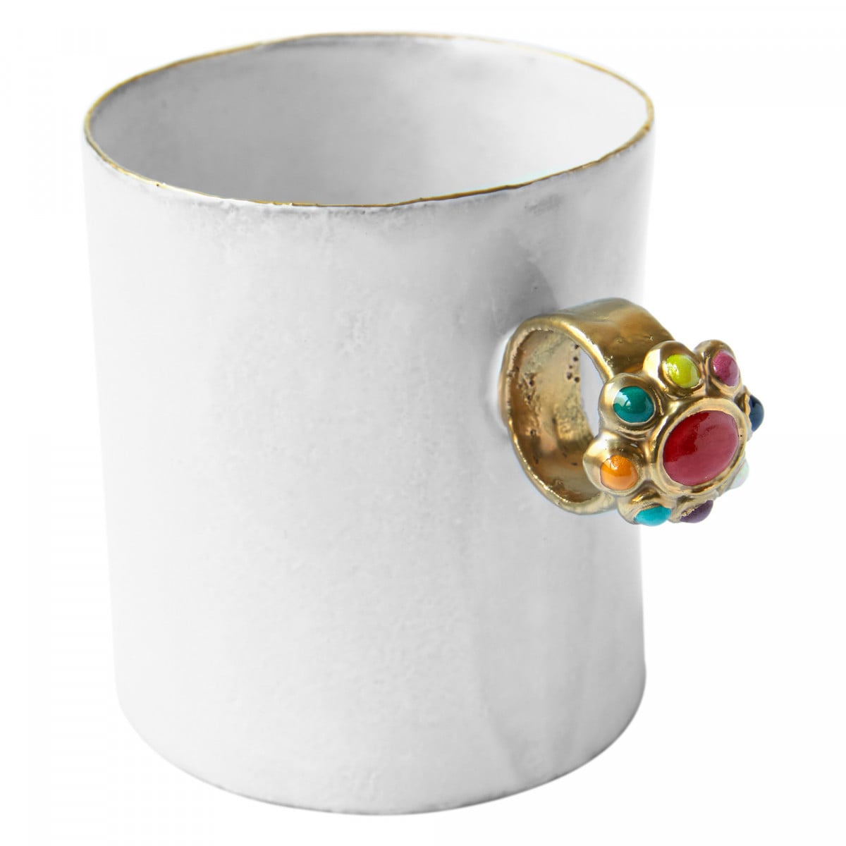 Sapphire Ring Cup, Serena Carone by Astier de Villatte, official product view 12