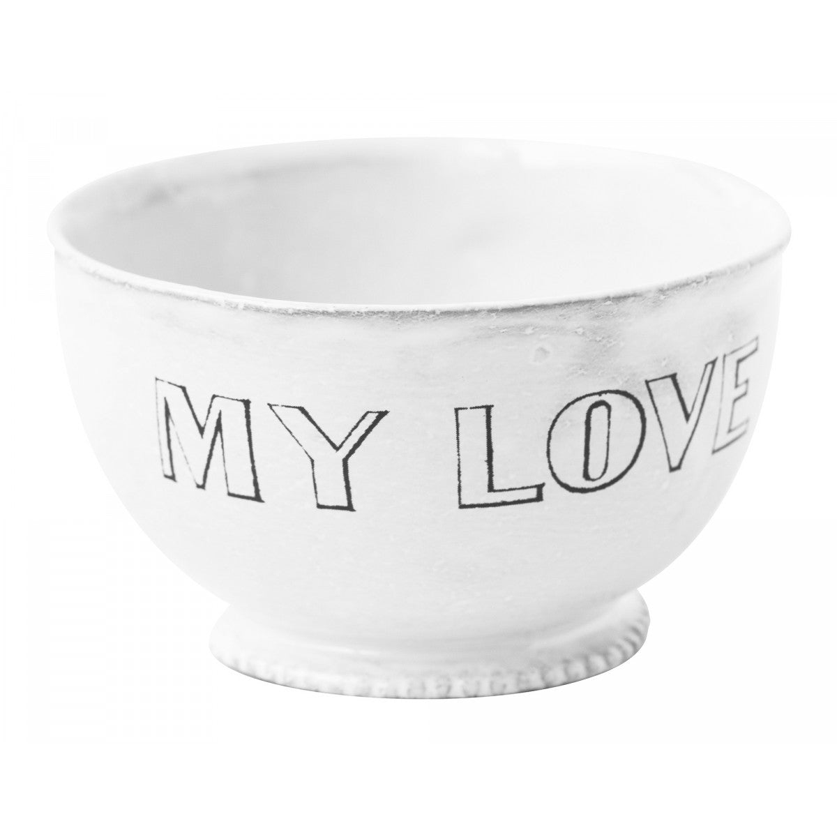 My Love Cup without Handle, John Derian, set of 3 by Astier de Villatte