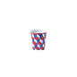 Small Tricolore Tumbler, Commune de Paris, set of 3 by Astier de Villatte