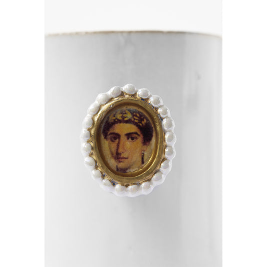 Fayum Portrait of Lady Ring Cup, Serena Carone by Astier de Villatte, official product view 2