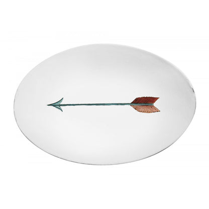 Oval Arrow Platter by Astier de Villatte