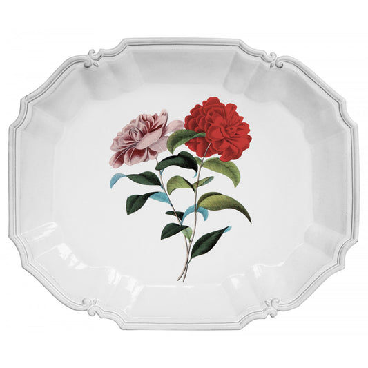 Stuttgart Flower Platter by Astier de Villatte