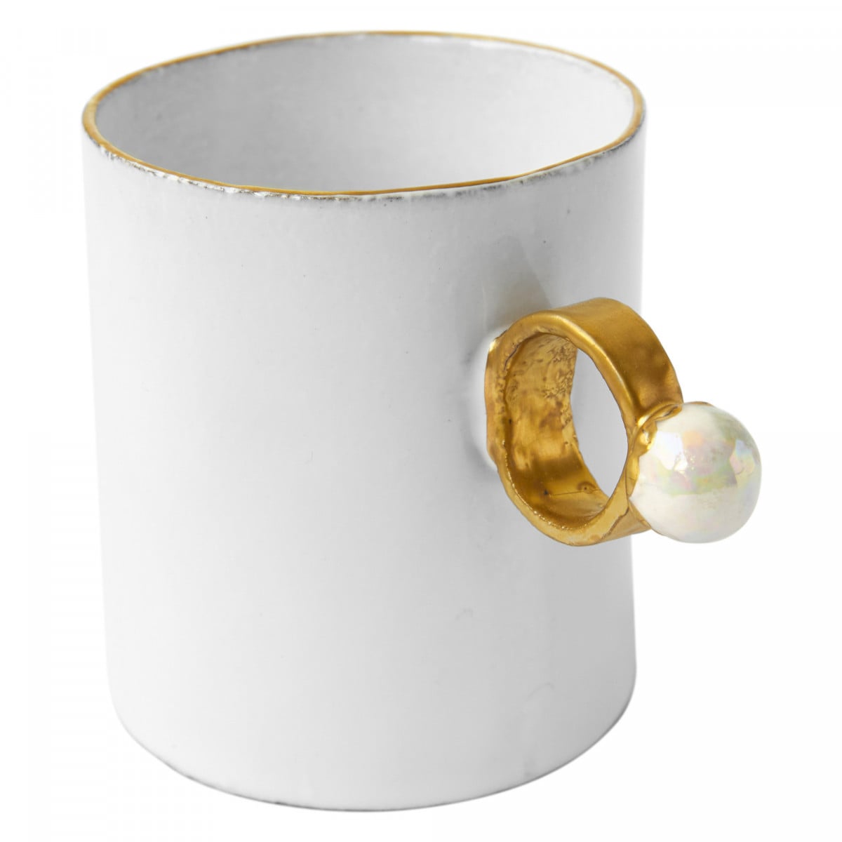 Sapphire Ring Cup, Serena Carone by Astier de Villatte, official product view 9