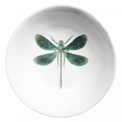 John Derian Dragonfly Small Soup Plate, set of 6 by Astier de Villatte, official product view