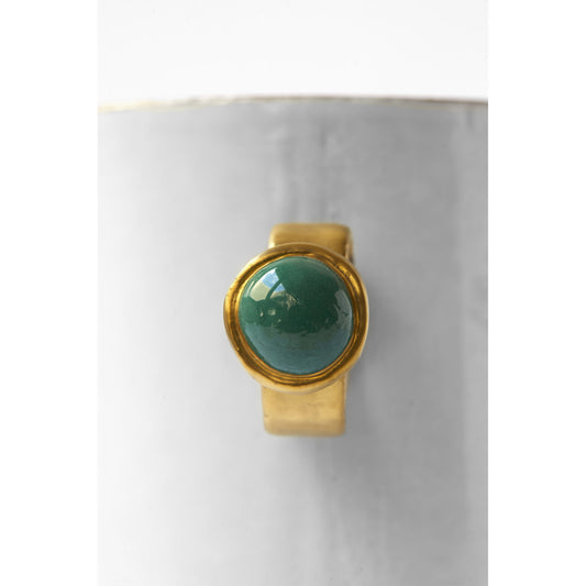 Green Ring Cup, Serena Carone by Astier de Villatte, official product view 2