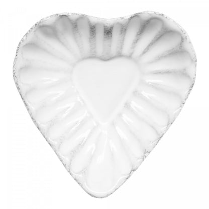 Peggy Micro Heart Dish, set of 6 by Astier de Villatte, official product view