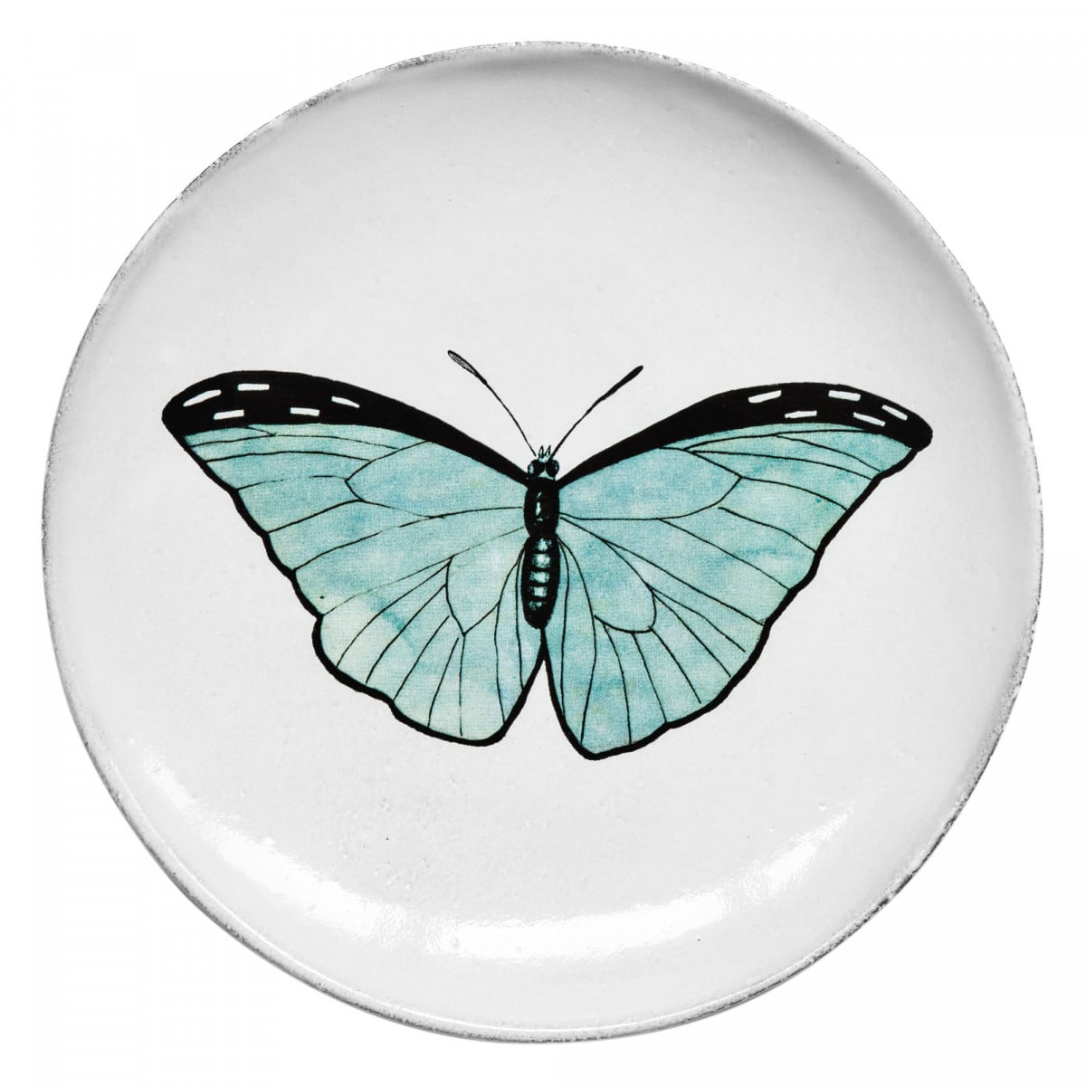 Small Ladybug Soup Plate by Astier de Villatte, official product view 5