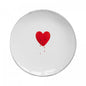 John Derian Small Crying Heart Plate, set of 6 by Astier de Villatte, official product view
