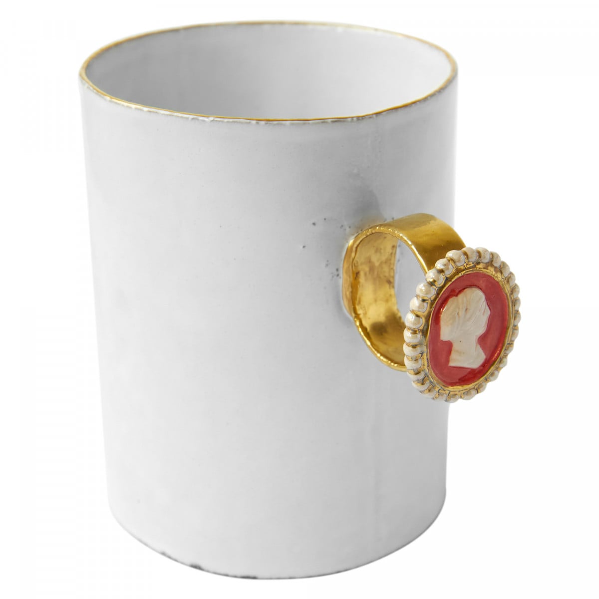 Sapphire Ring Cup, Serena Carone by Astier de Villatte, official product view 8