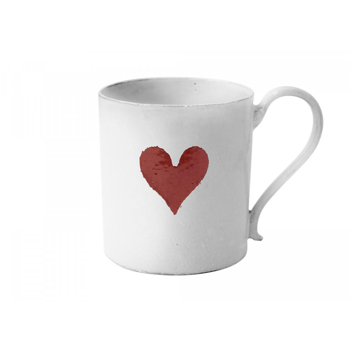 Heart Mug, John Derian, set of 3 by Astier de Villatte
