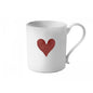 Heart Mug, John Derian, set of 3 by Astier de Villatte