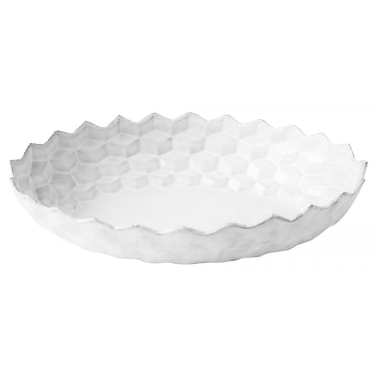 Cube Oval Salad Bowl by Astier de Villatte, official product view 1