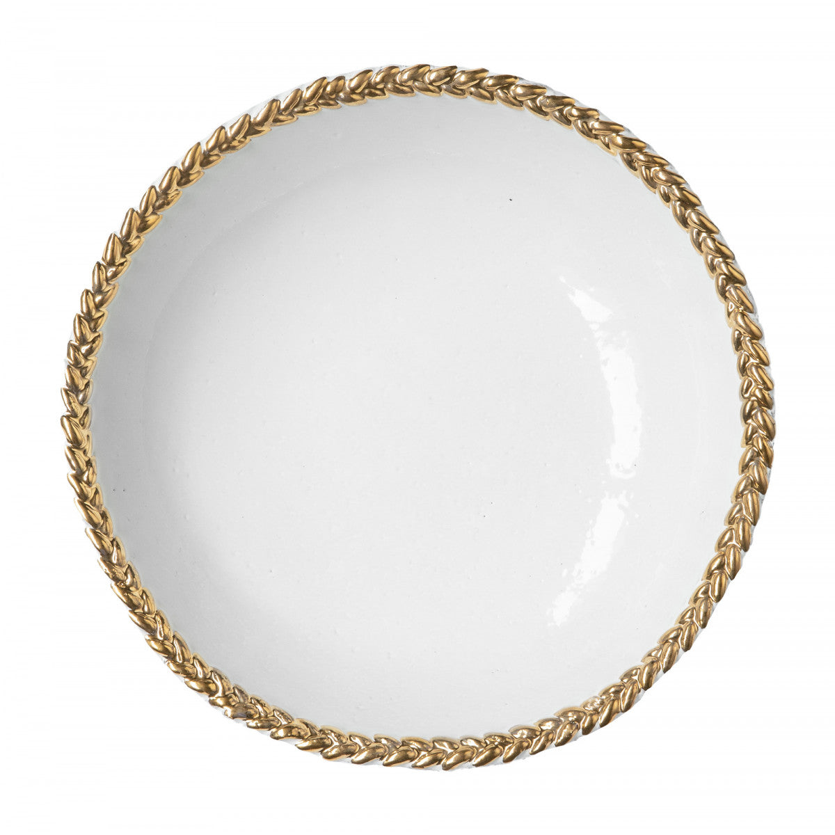 Joséphine Gold Soup Plate, set of 6 by Astier de Villatte, official product view