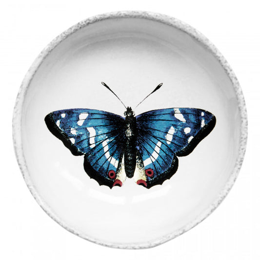 Dark Blue Butterfly Dish by Astier de Villatte, official product view 1