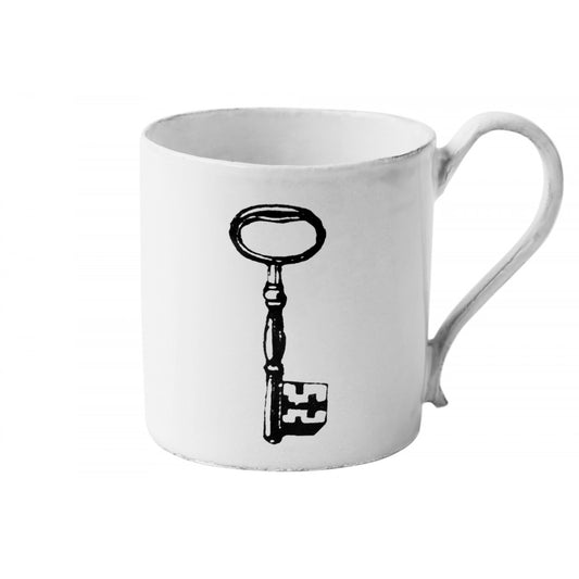 Key Mug, John Derian, set of 3 by Astier de Villatte