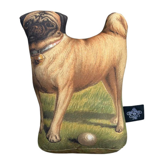 Pug Novelty Pillow | John Derian - Bon Ton goods