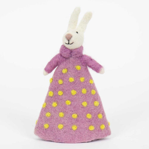Purple Bunny Long Dress (Egg Warmer) - Bon Ton goods