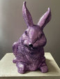 Purple Glitter Bunny Lying | Ino Schaller - Bon Ton goods