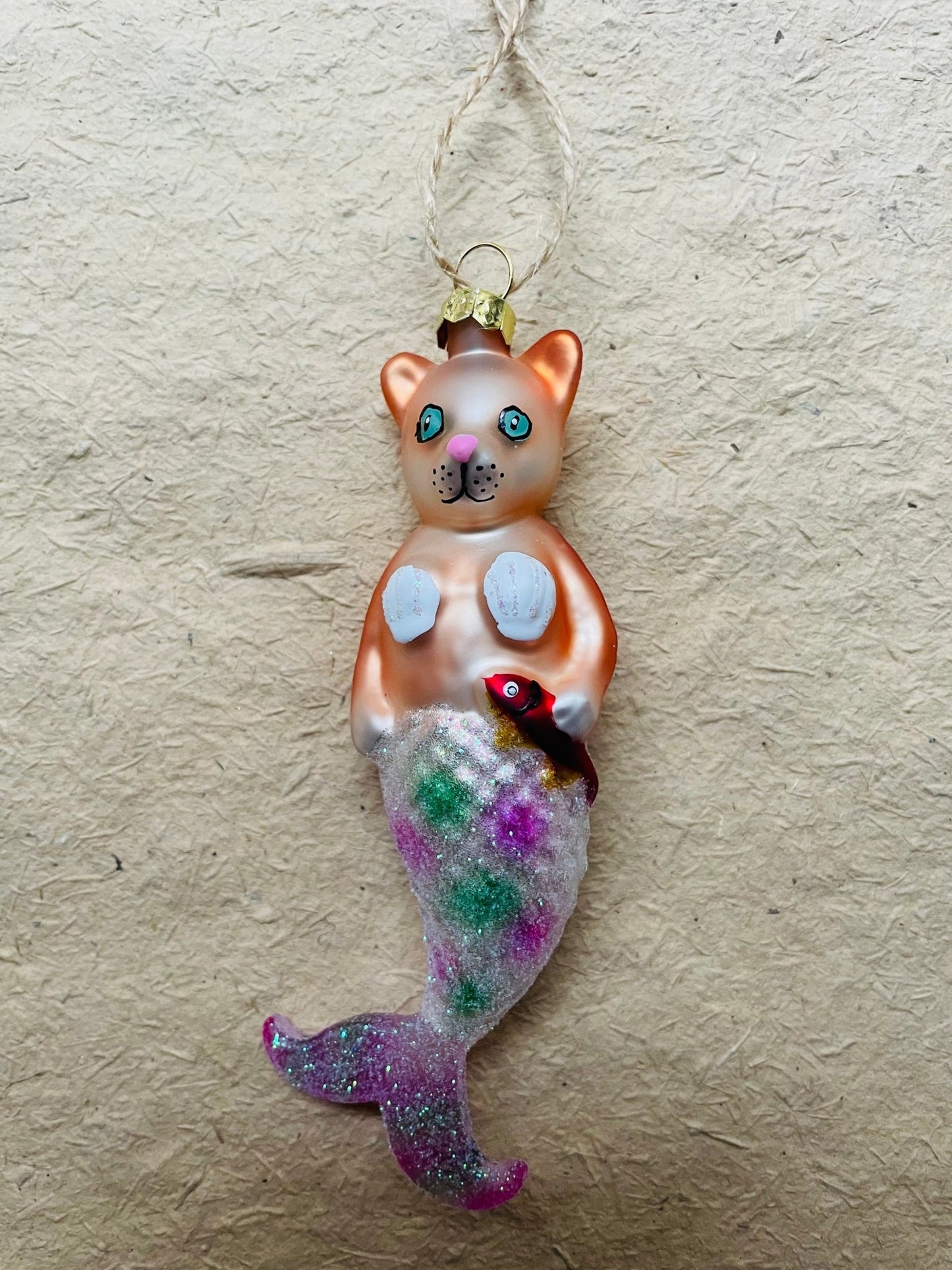 Purrmaid Glass | Christmas Ornament - Bon Ton goods