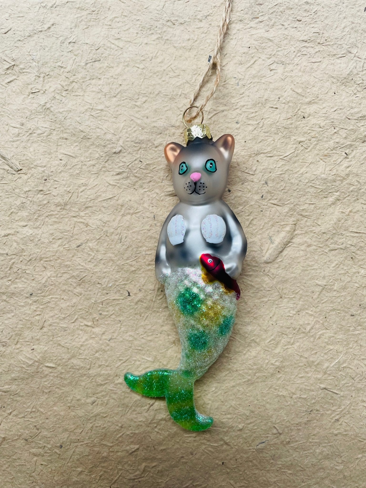 Purrmaid Glass | Christmas Ornament - Bon Ton goods