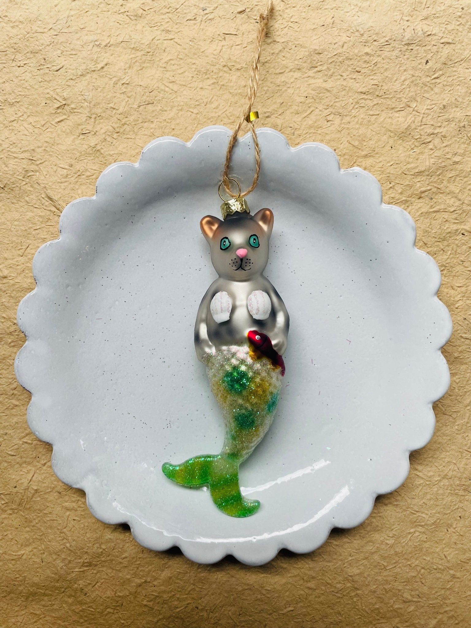 Purrmaid Glass | Christmas Ornament - Bon Ton goods