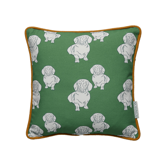 Queen Lauren Cushion (Green) - Bon Ton goods