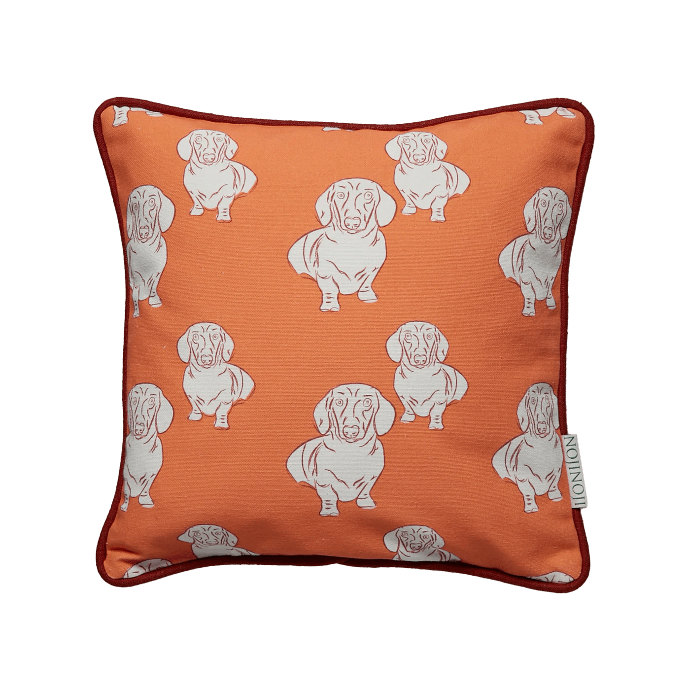 Queen Lauren Cushion (Orange) - Bon Ton goods