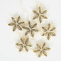 Quilled Swedish Mini Stars, Natural, 6-­pack | Christmas Ornament - Bon Ton goods