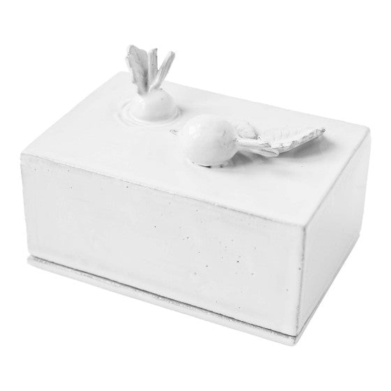 Radish Butter Dish | Astier de Villatte: Exclusive Pre-Order Item - Bon Ton goods