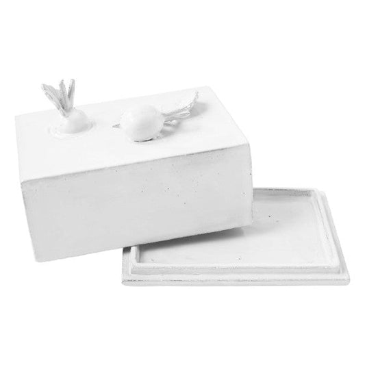 Radish Butter Dish | Astier de Villatte: Exclusive Pre-Order Item - Bon Ton goods