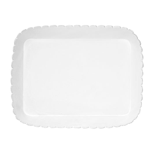 Rectangular Daisy Platter by Astier de Villatte, official product view 1