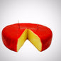 Red Cheese Wax Candle | Cereria Introna - Bon Ton goods