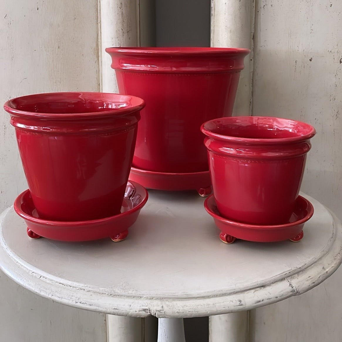 Red Faaborg Pot | Handmade Erik Bendtsen Ceramics - Bon Ton goods