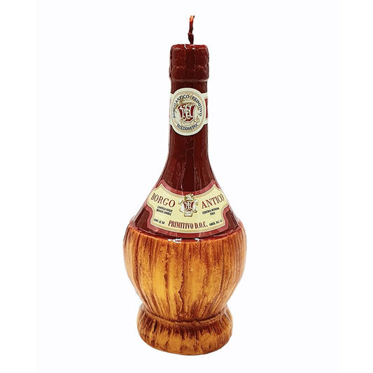 Red Flask Wine Wax Candle | Cereria Introna - Bon Ton goods