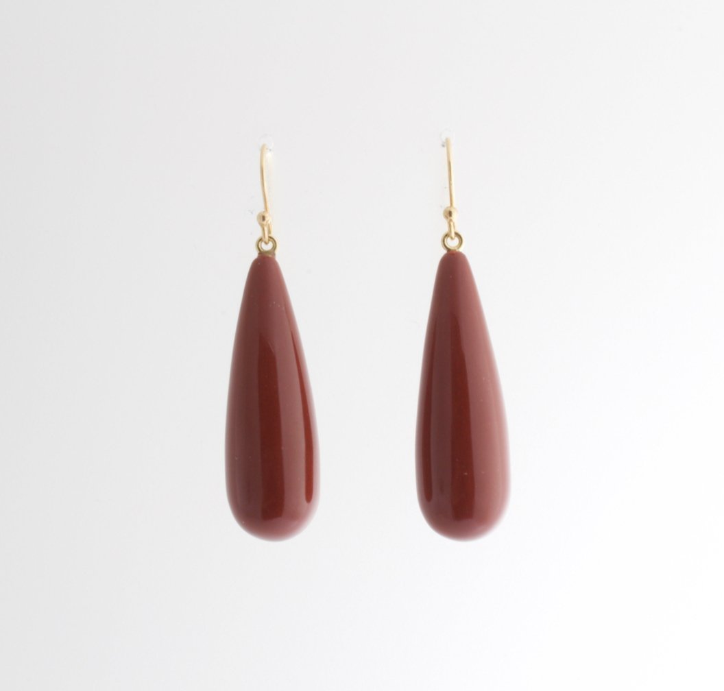 Red Jasper Earrings - Bon Ton goods