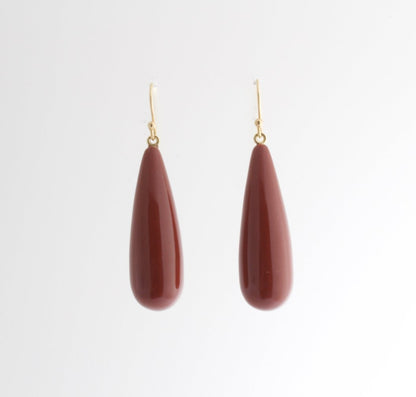 Red Jasper Earrings | Mikkel Brøgger - Bon Ton goods