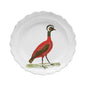 John Derian Red Peruvian Hen Soup Plate, set of 6 by Astier de Villatte, official product view