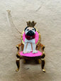 Regal Pug Resin Ornament – Two Styles - Bon Ton goods