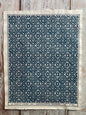'Renaissance' Bleu Indigo Handmade Domino Paper | Antoinette Poisson - Bon Ton goods